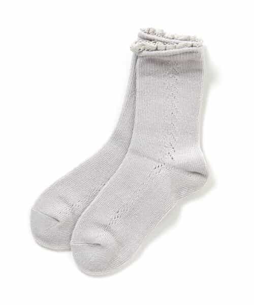 3P対象A 針抜きフリルソックス