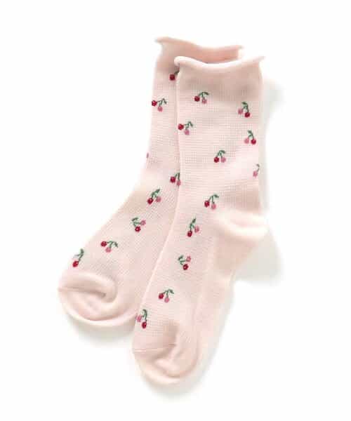 3P対象 GIRLS総柄ソックス