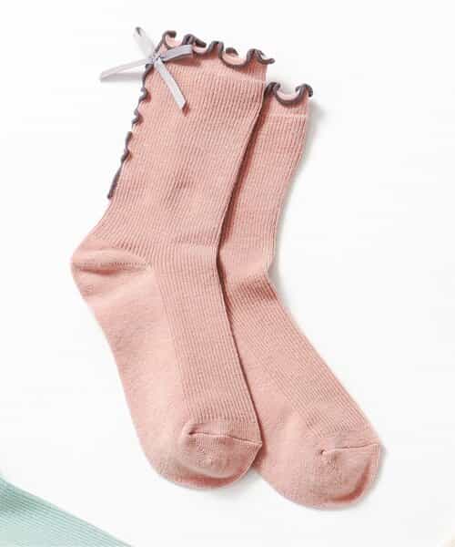 3P対象 リボンメローソックス