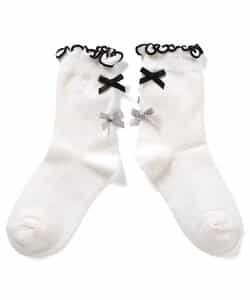 3P対象A 後ろリボンメローソックス