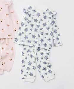 ★SALE★花・ケーキ柄パジャマ  10分丈