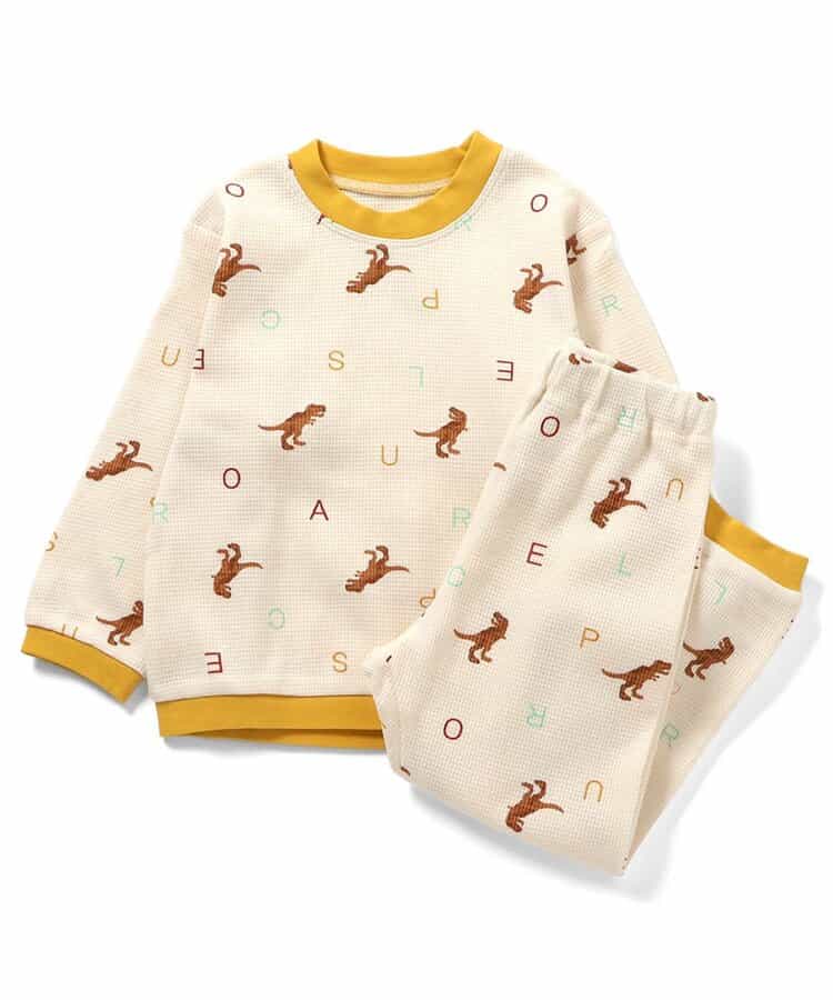 恐竜・車柄パジャマ  10分丈