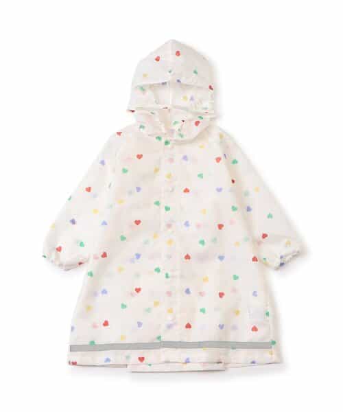 花・ハート・さくらんぼ・恐竜柄レインコート