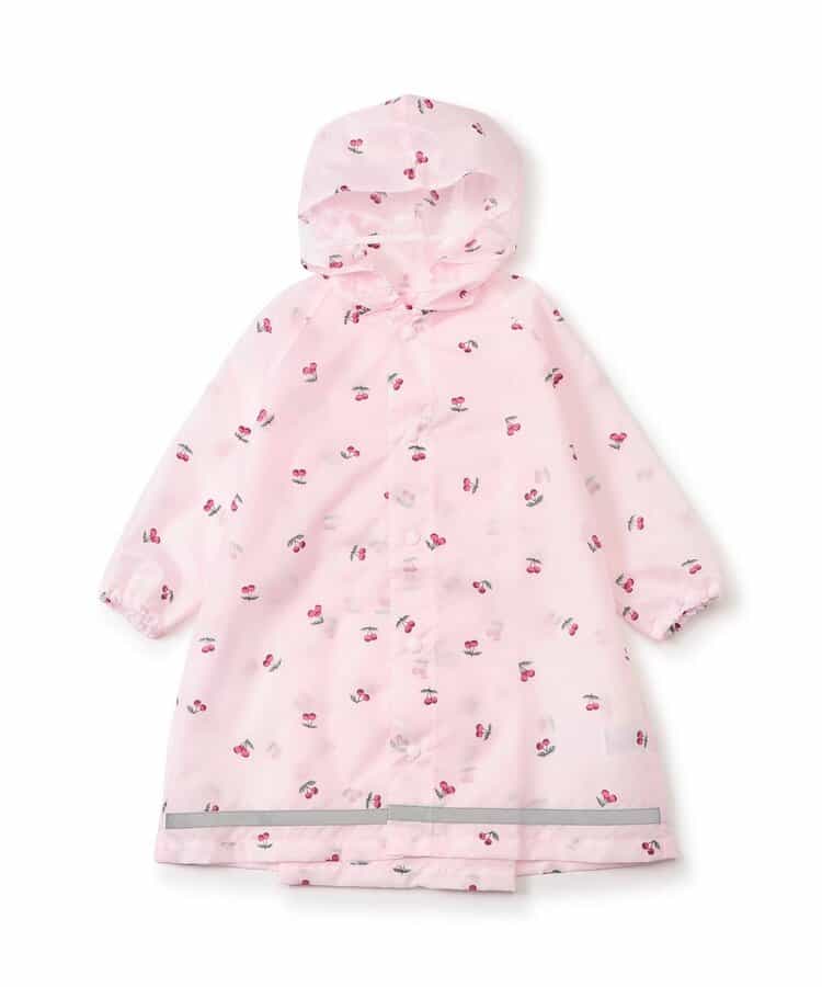 花・ハート・さくらんぼ・恐竜柄レインコート