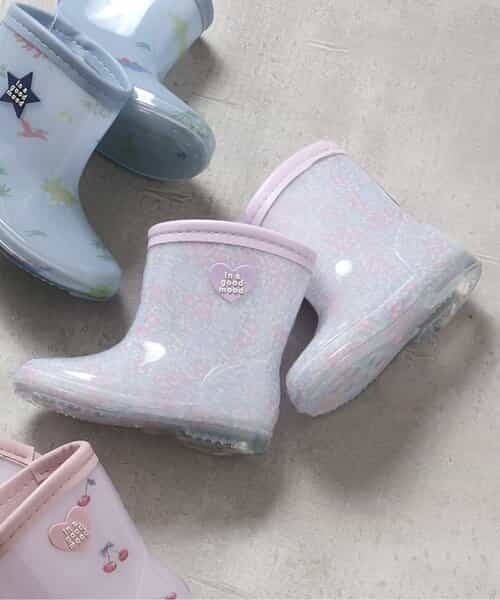 レインシューズ（りぼん・花・さくらんぼ・恐竜）