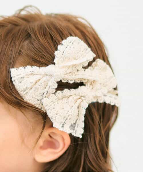 リボンヘアクリップセット【フォーマル対応】