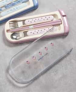 いちご・恐竜柄カトラリーセット