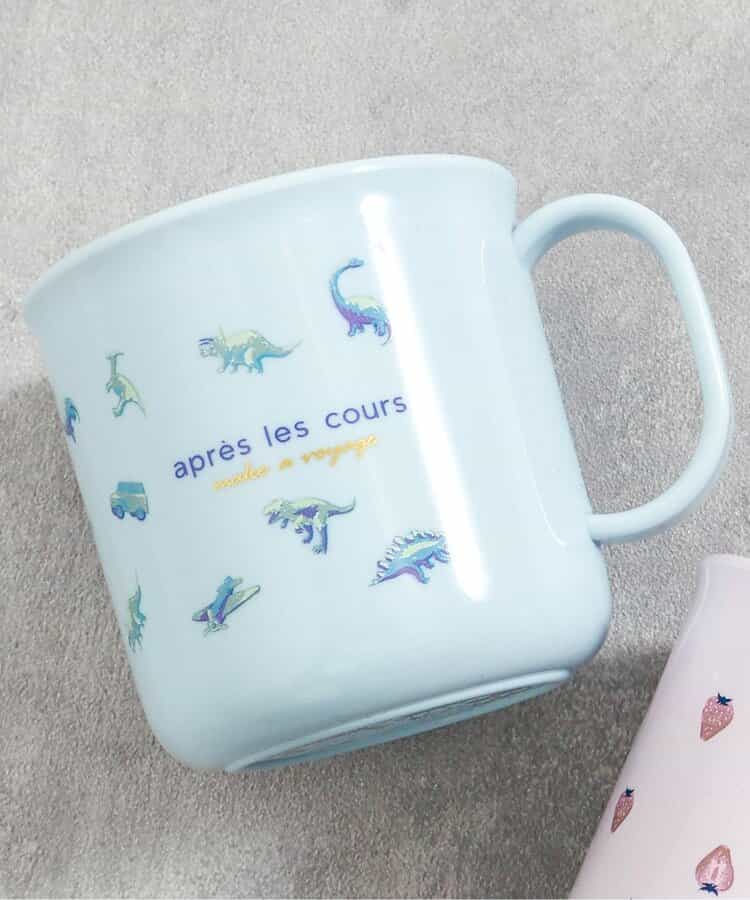 いちご・恐竜柄コップ