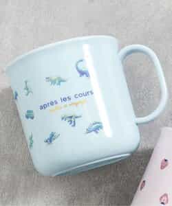 いちご・恐竜柄コップ