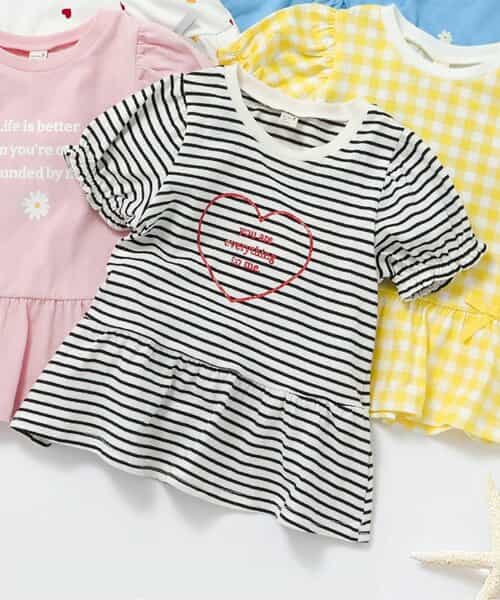 ペプラムパフトップス/7days Style