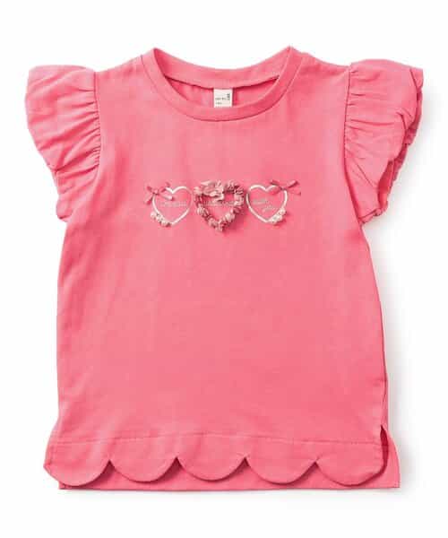 モチーフスカラップTシャツ