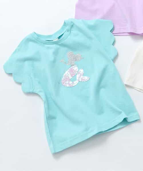 ★SALE★シェル・マーメイド・アイスクリームモチーフTシャツ