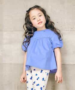 WEB限定 バルーンスリーブペプラムトップス