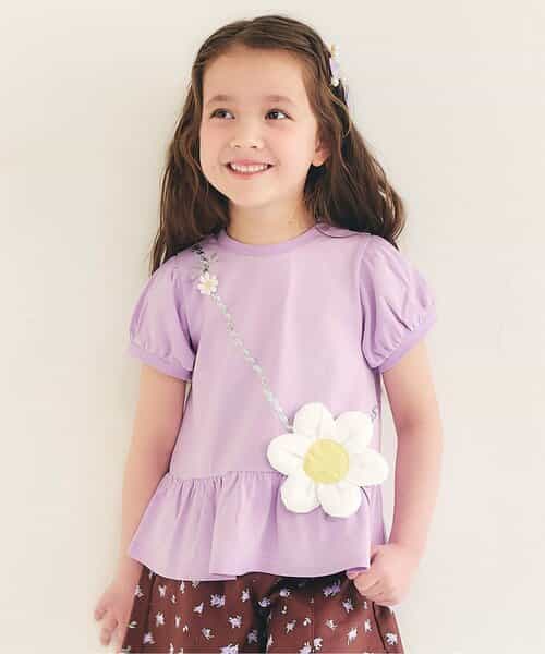 フラワーポシェットTシャツ