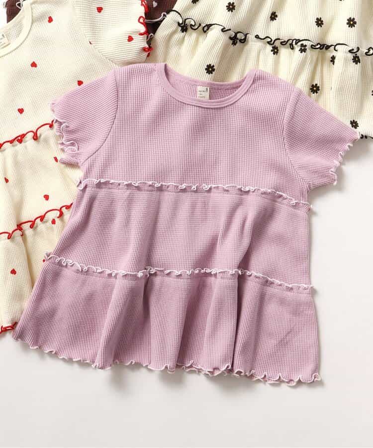 ★SALE★WEB限定 ワッフルティアードTシャツ