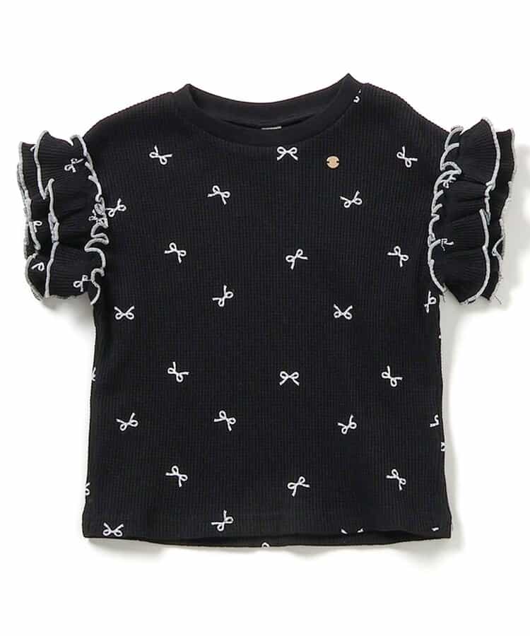 WEB限定 ワッフルフリルTシャツ