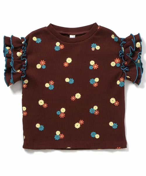 WEB限定 ワッフルフリルTシャツ