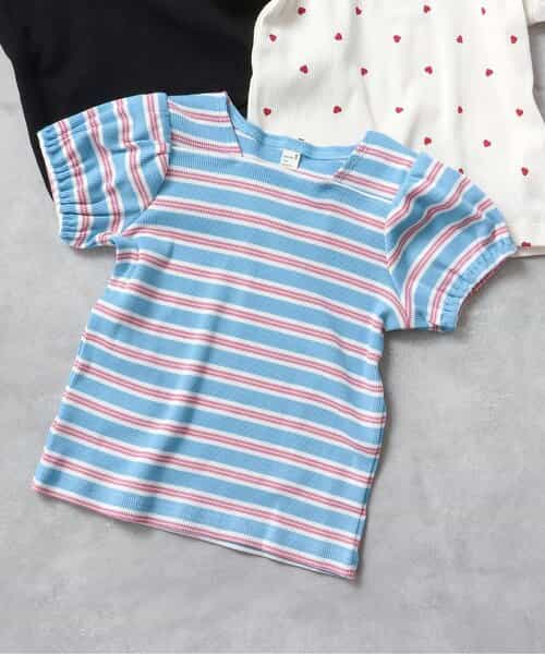 ★SALE★WEB限定 スクエアネックパフスリーブTシャツ