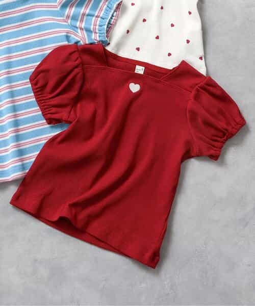 ★SALE★WEB限定 スクエアネックパフスリーブTシャツ