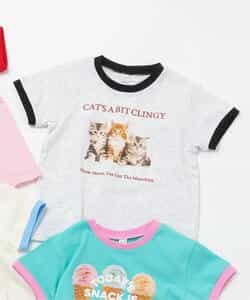 NET別注4柄転写モチーフTシャツ