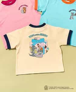 tom&boy リンガーTシャツ　10Y ☆SALE☆トムとジェリー リンガーTシャツ（V207965）|apres les