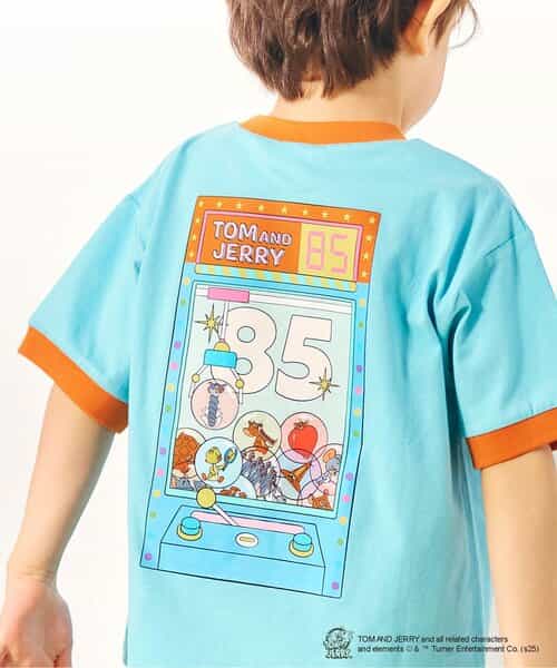 トムとジェリー リンガーTシャツ（V207965）|apres les cours