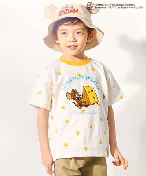 ★SALE★トムとジェリー 総柄モチーフＴシャツ