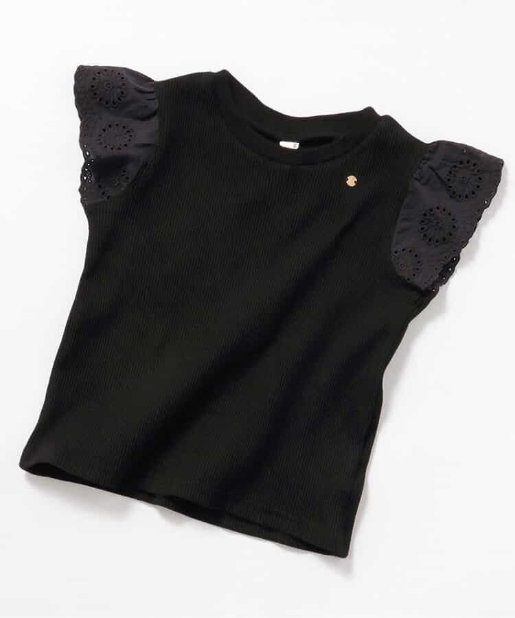 ★SALE★ワッフルレース・フリルＴシャツ