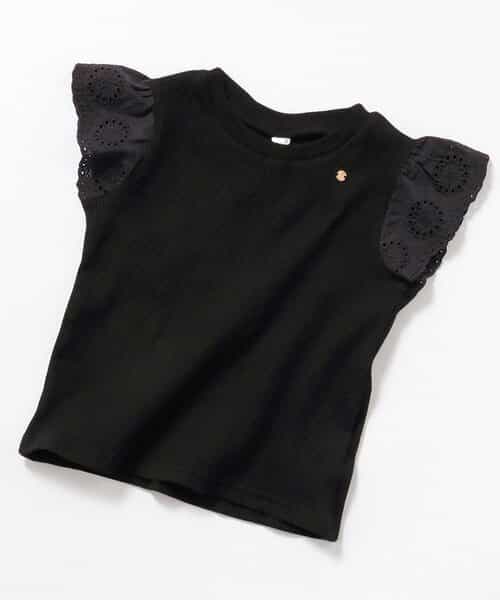 ★SALE★ワッフルレース・フリルＴシャツ