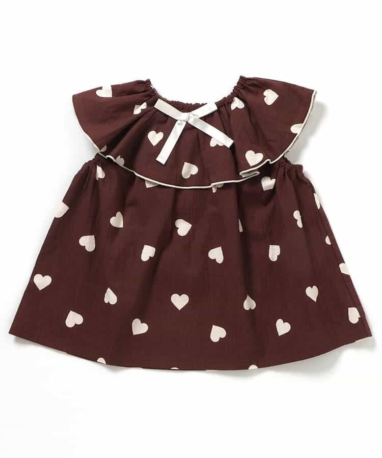 WEB限定 2WAYフリル衿チュニック