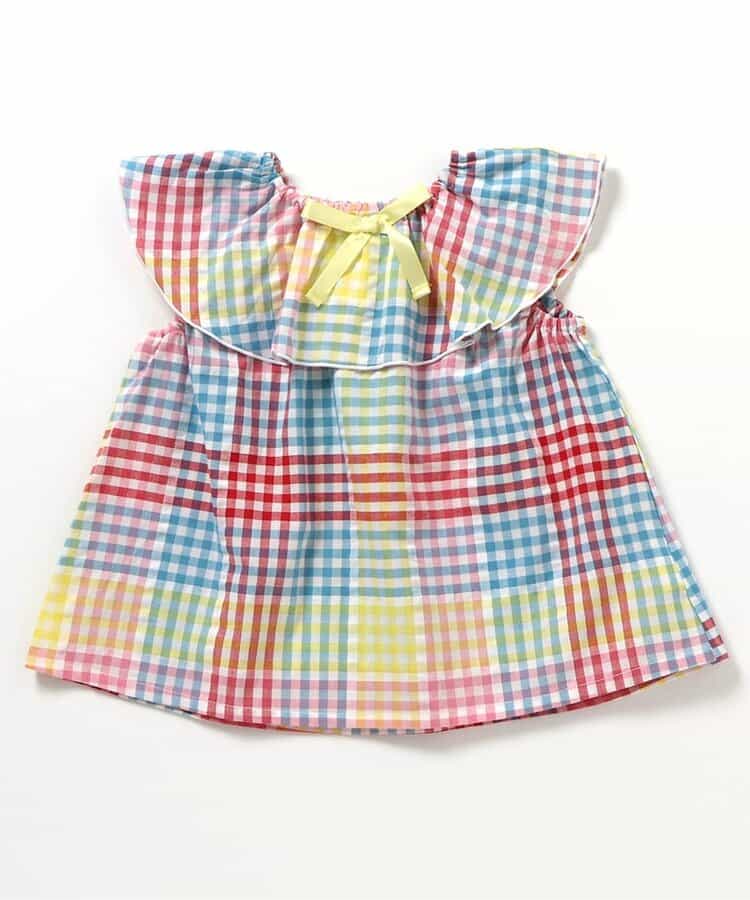 WEB限定 2WAYフリル衿チュニック