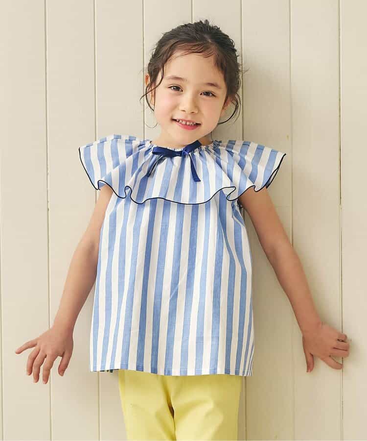 WEB限定 2WAYフリル衿チュニック