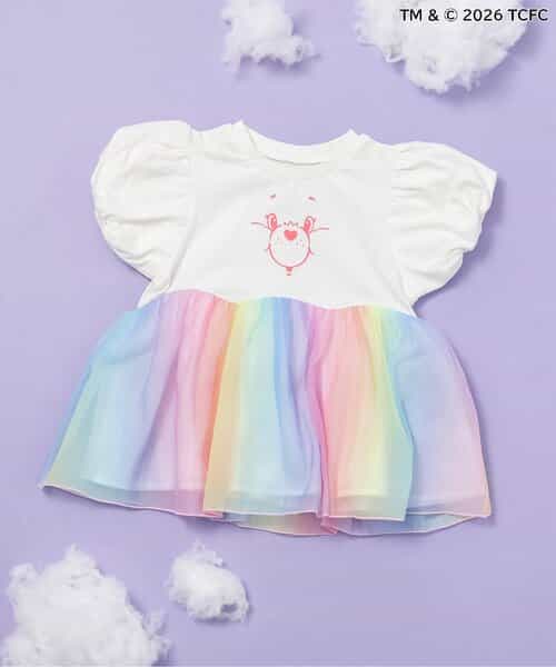 WEB限定 ケアベア/グラデーションチュニック