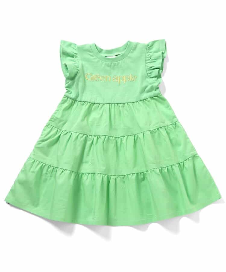 【リンク】フルーツロゴティアードワンピース_RP