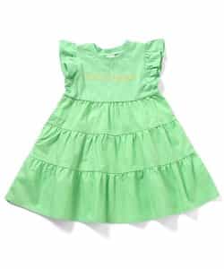 【リンク】フルーツロゴティアードワンピース