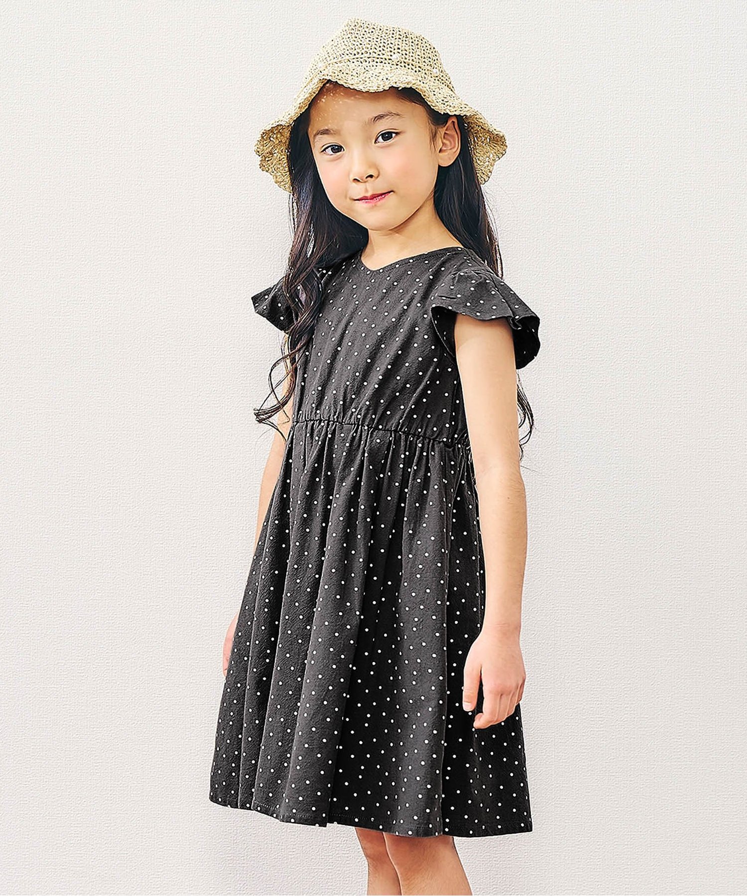 ☆SALE☆ハート刺繍シャーリングワンピース（V217945）|apres les