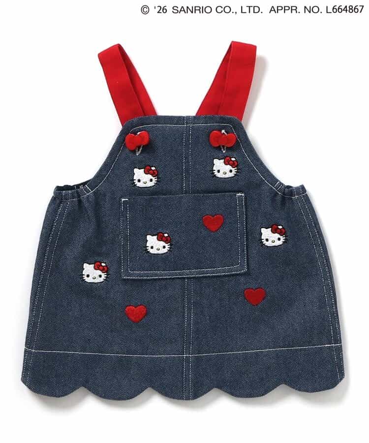 サンリオキャラクターズ刺繍ベビージャンスカ