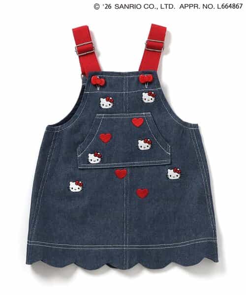 サンリオキャラクターズ刺繍ジャンスカ