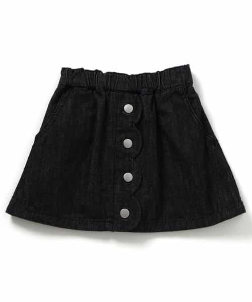 ★SALE★フロントボタンインパンツ付きスカート