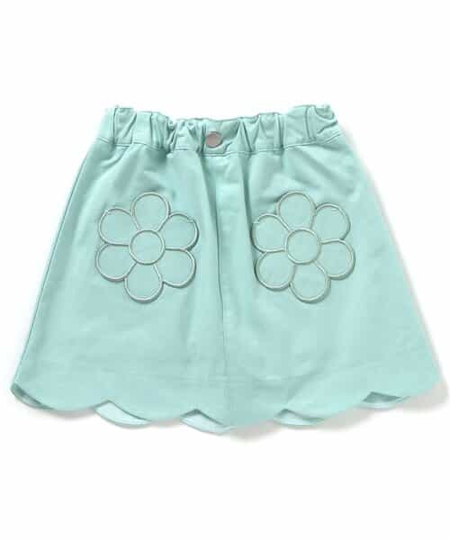 フラワーポケットインパンツ付きスカート