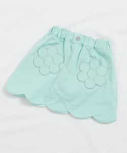 フラワーポケットインパンツ付きスカート