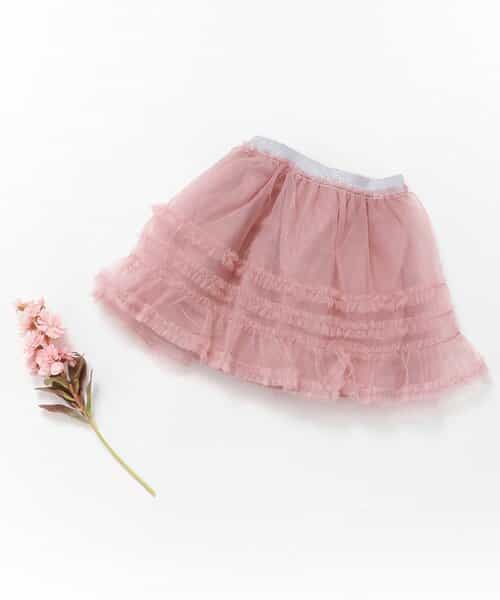 ★SALE★WEB限定 チュールフリルスカート