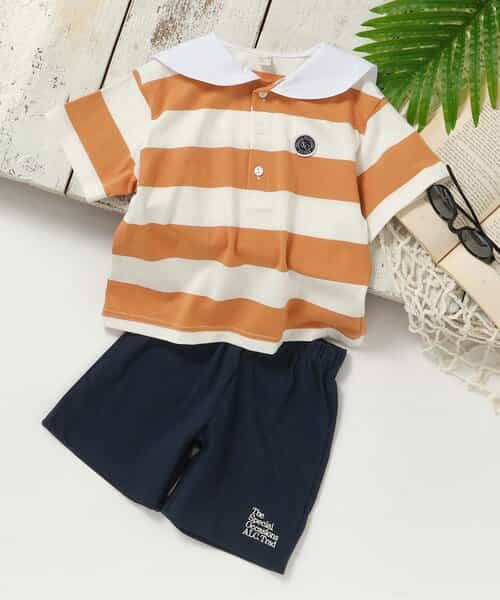 セーラーボーダーセットアップ  4分丈