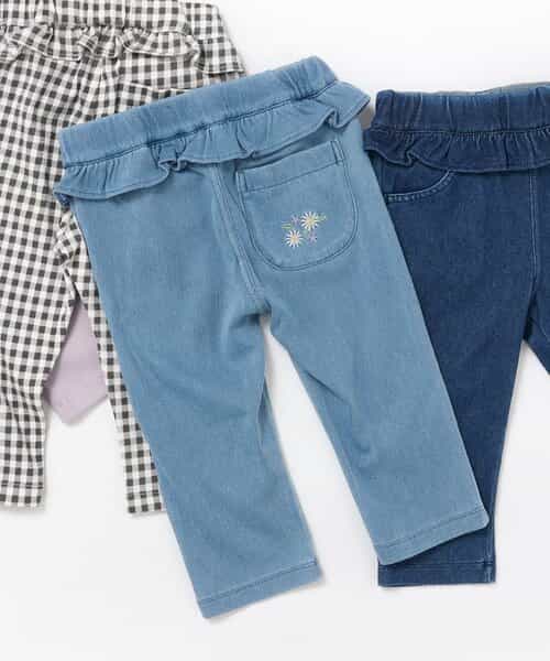 eLLa ウエストフリルパンツ　新品　撥水 eLLa ウエストフリルパンツ 新品 撥水 eLLa ウエストフリル