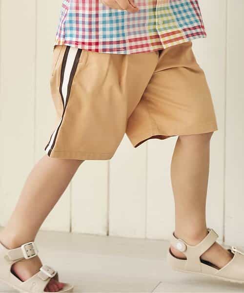 アソートタックショートパンツ  5分丈