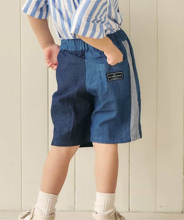 アソートタックショートパンツ  5分丈