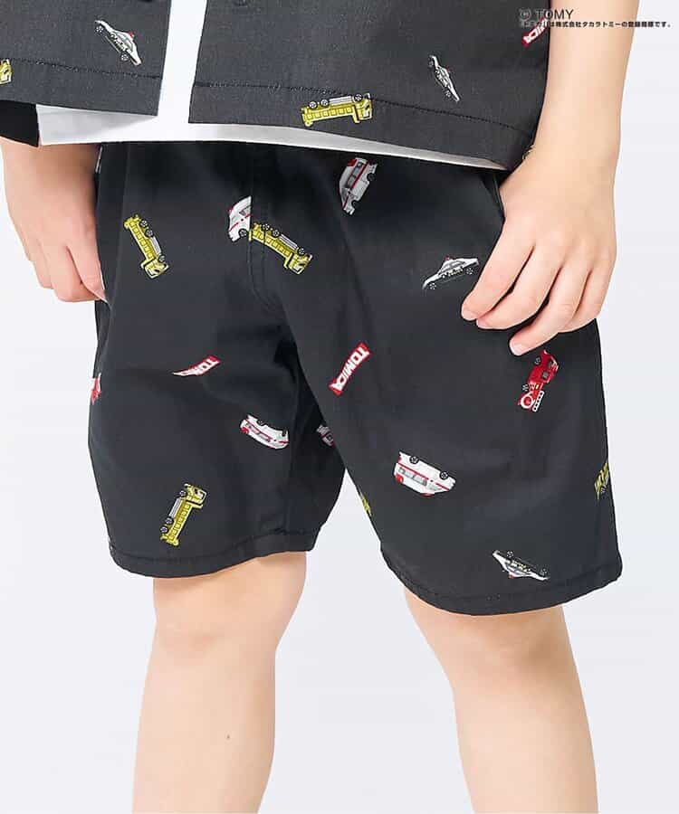 ★SALE★TOMICA 総柄ハーフパンツ 5分丈