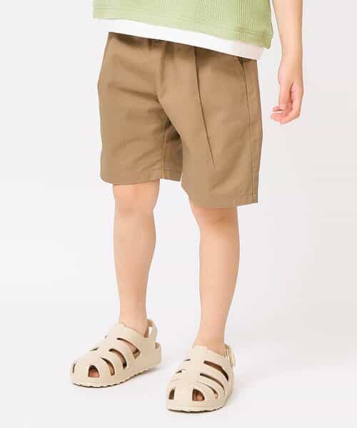 ★SALE★スタンダードタックハーフパンツ  5分丈