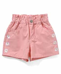 ☆3/19(木)21時～3点10％OFF☆ハート・フラワー刺繍ショートパンツ