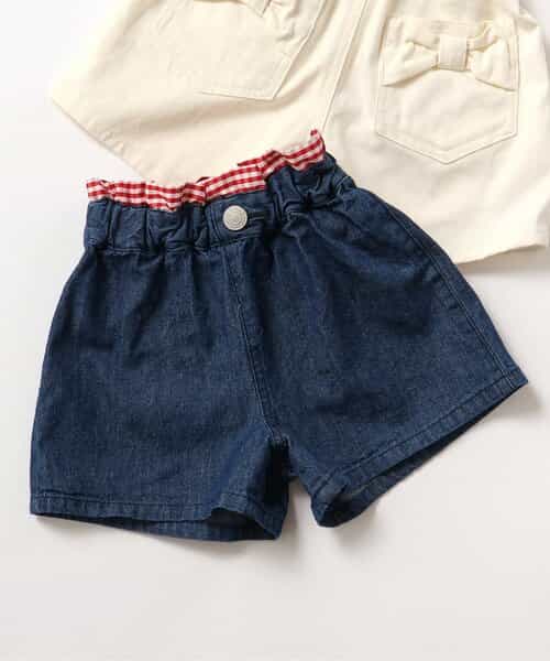 ★SALE★WEB限定 バックリボンフリルショートパンツ